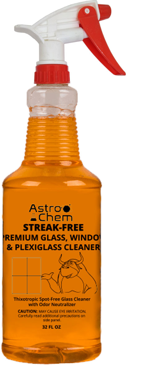 AstroChem® Streak-free Premium Plexiglass, Glass & Window - Bullseye  Products LLC